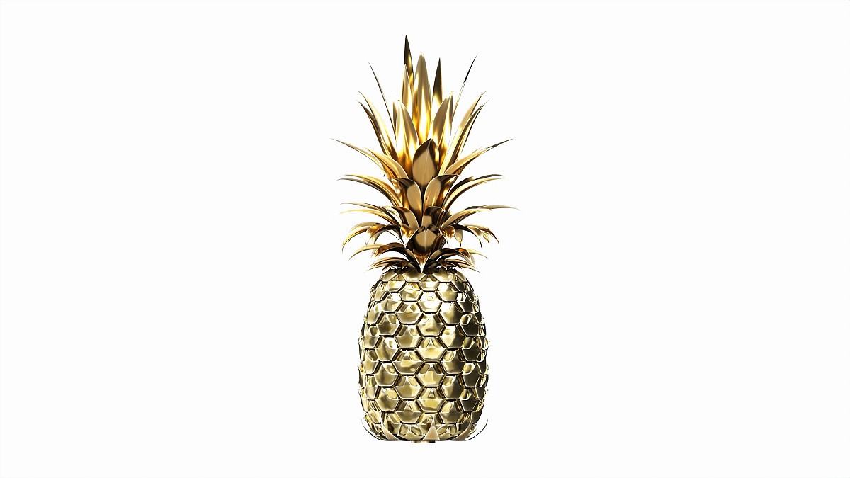 Gold pineapple