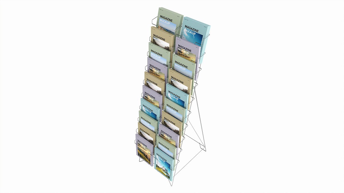 Store Wire Literature Rack