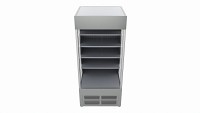 Store open front cooling shelf