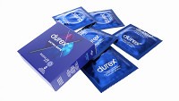 Condom individual packages with box small