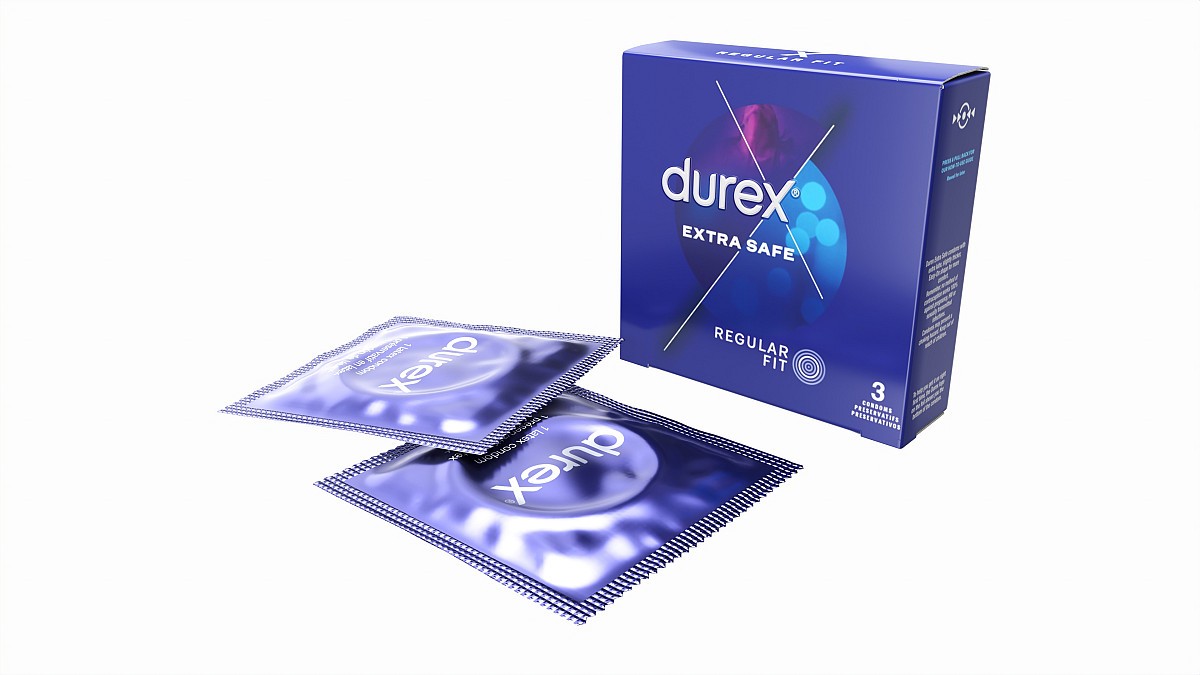 Condom small box with individual packages