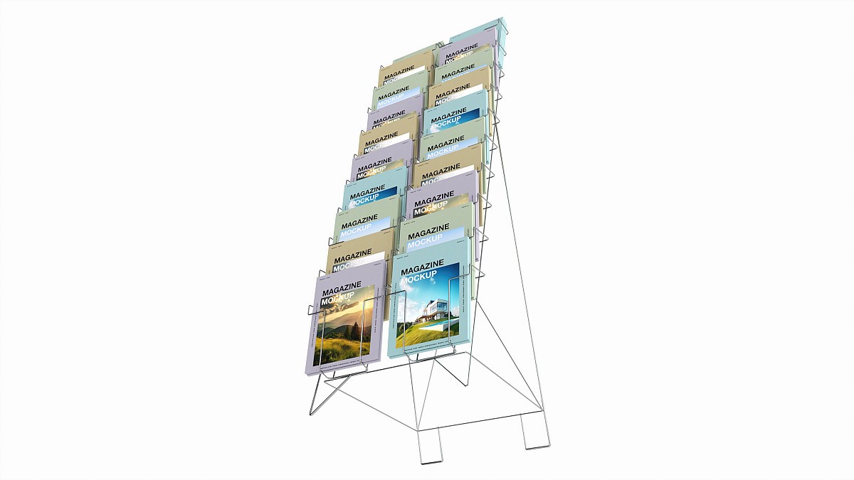 Store Wire Literature Rack