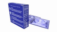 Condom small box with individual packages