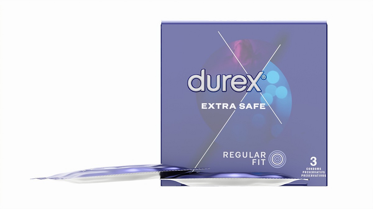 Condom small box with individual packages