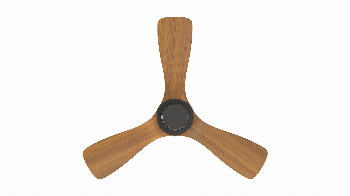 Wood Ceiling Fan with Light