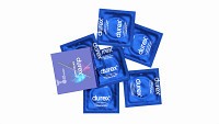 Condom individual packages with box small