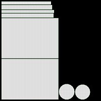 Store open front cooling shelf with beverages