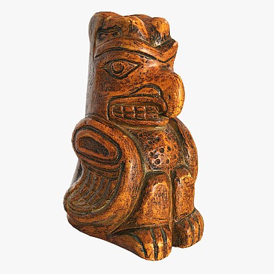 Indian Totemic Figurine