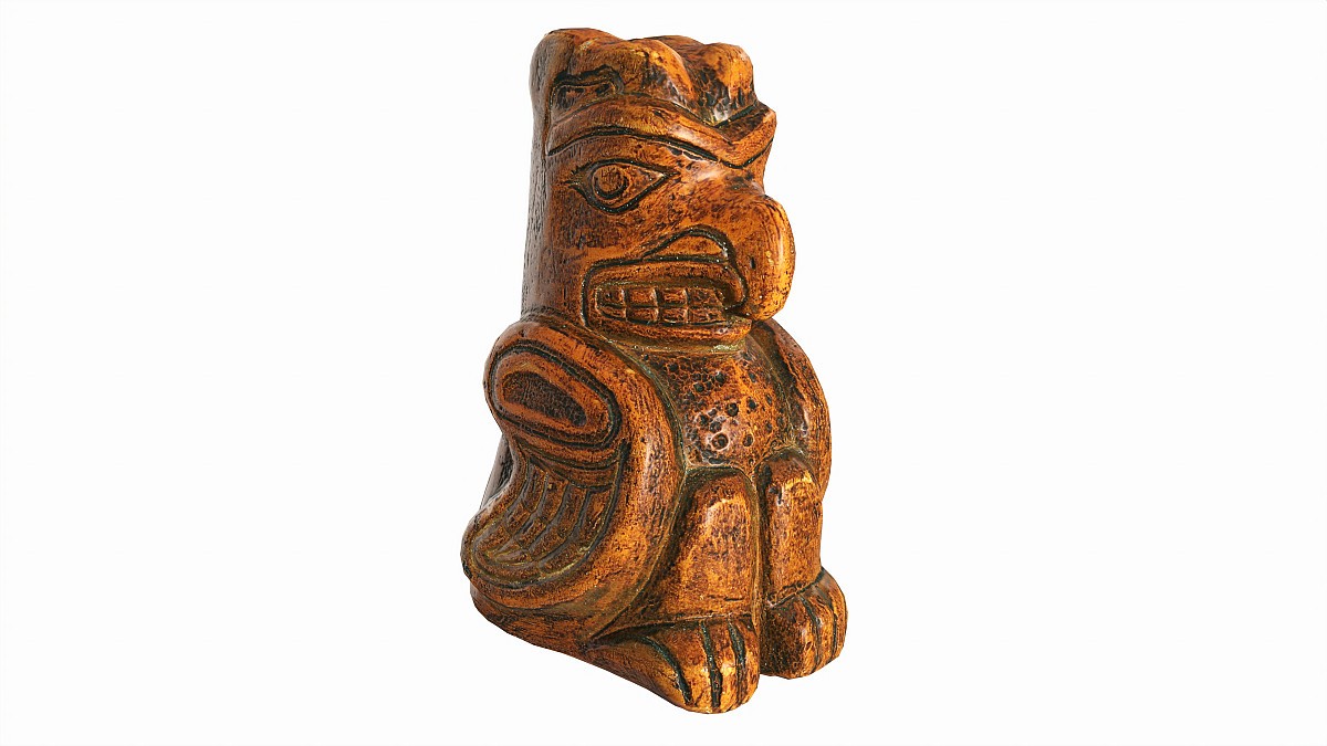 Indian Totemic Figurine