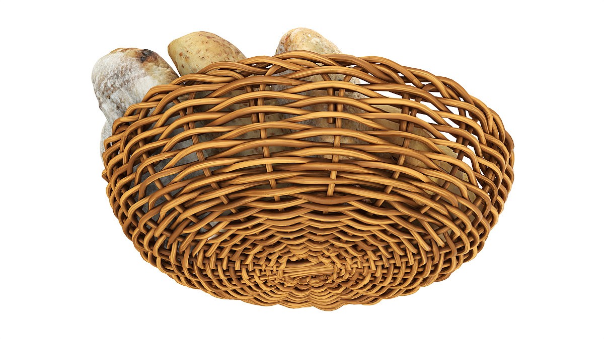 Smallbread selection in basket