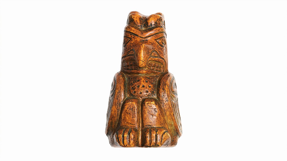 Indian Totemic Figurine