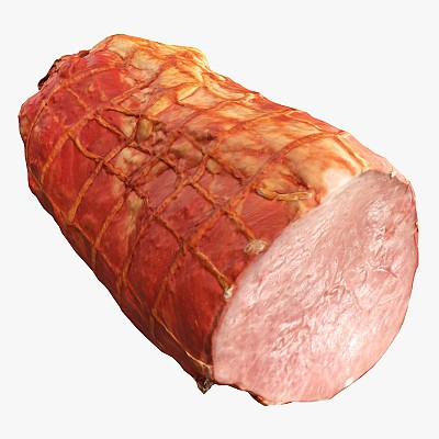 Boiled ham piece