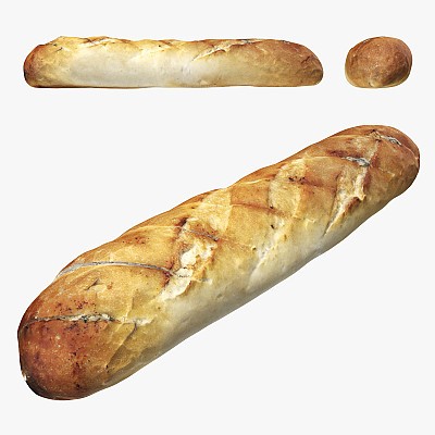 French bread with garlic