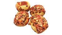 Mini-bun with cheese and cumin seeds