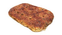 Flat rye bread for fast food
