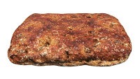 Flat rye bread for fast food