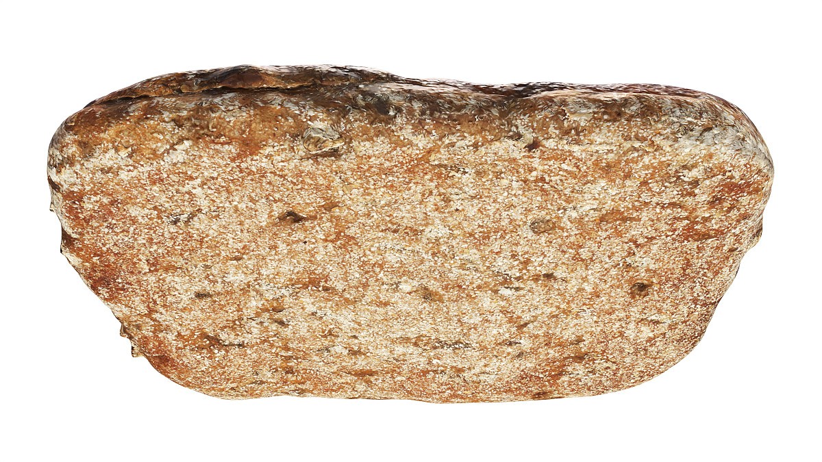 Flat rye bread for fast food