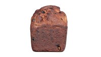 Loaf cake with raisins