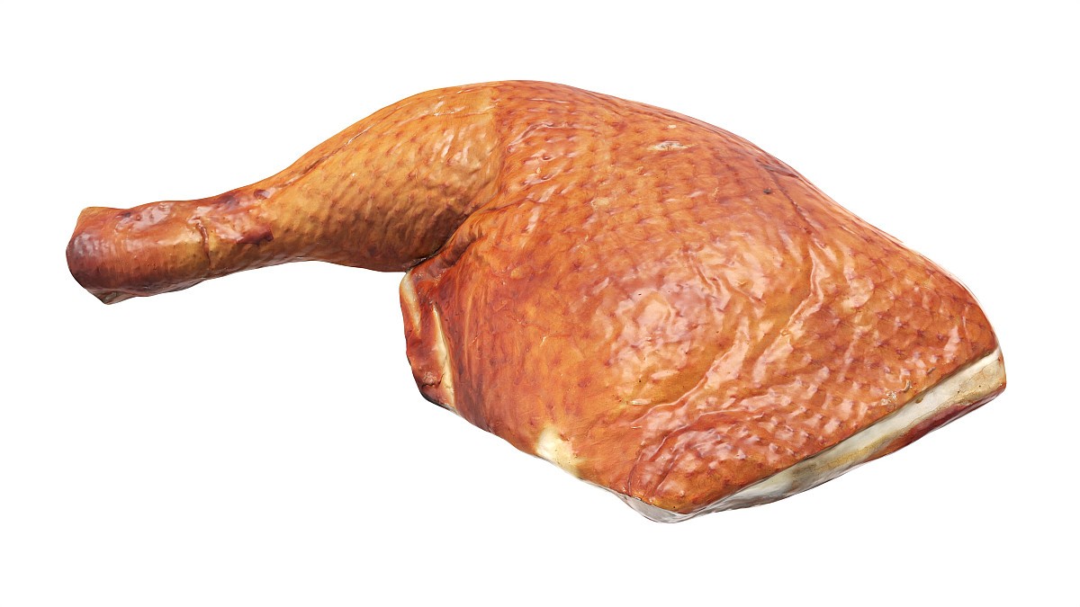 Smoked chicken leg