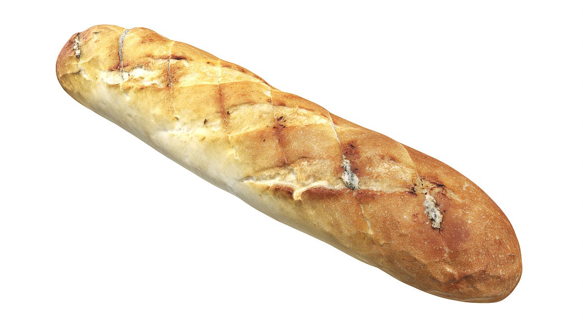 French bread with garlic butter