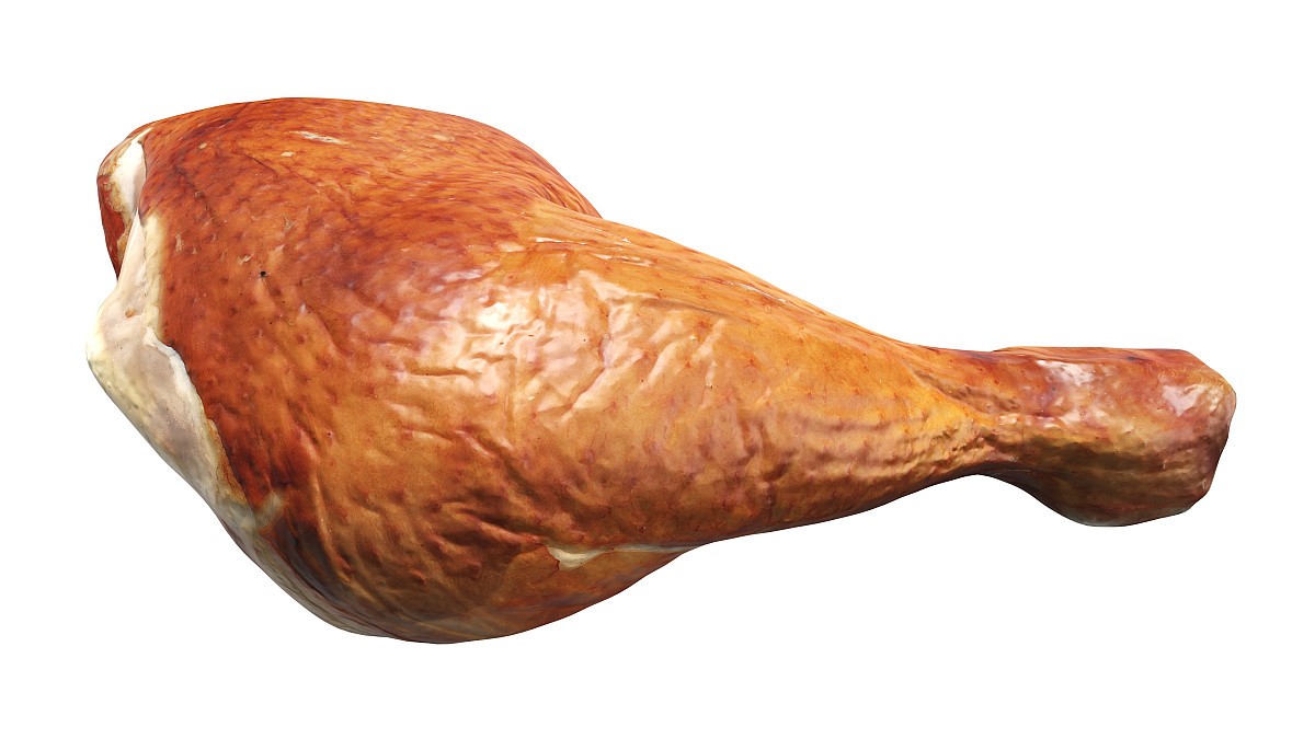 Smoked chicken leg