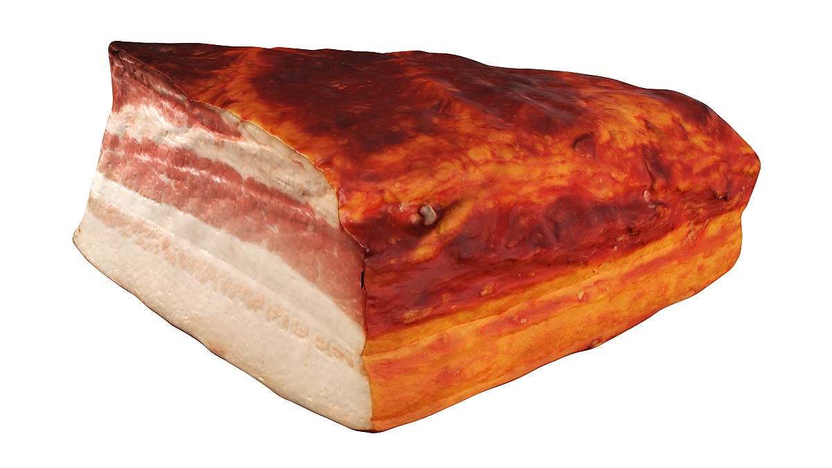 Smoked pork belly