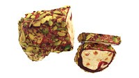 Turkish Delight with Pistachio and slices