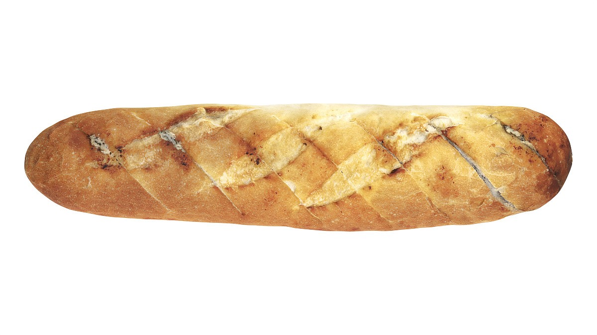 French bread with garlic butter