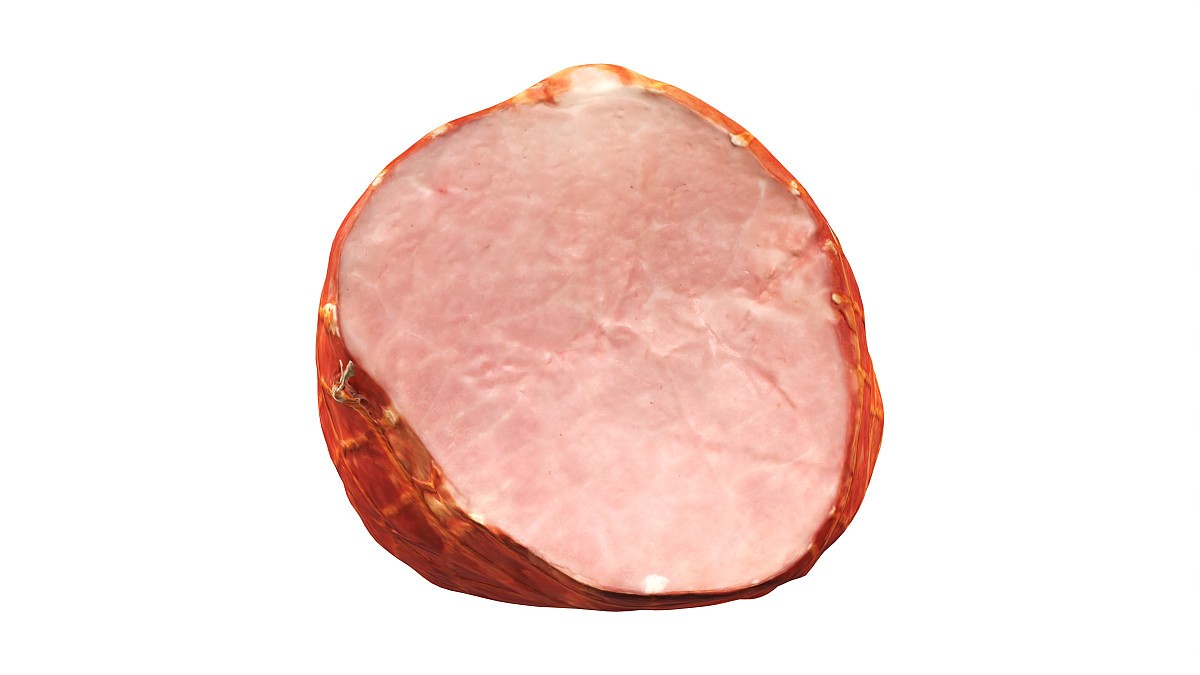 Boiled ham piece