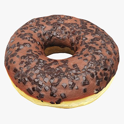 Donut with chocolate fill