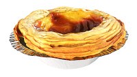 Pastel de Nata tart