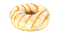 Donut with caramel filling