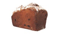 Loaf cake with raisins 02