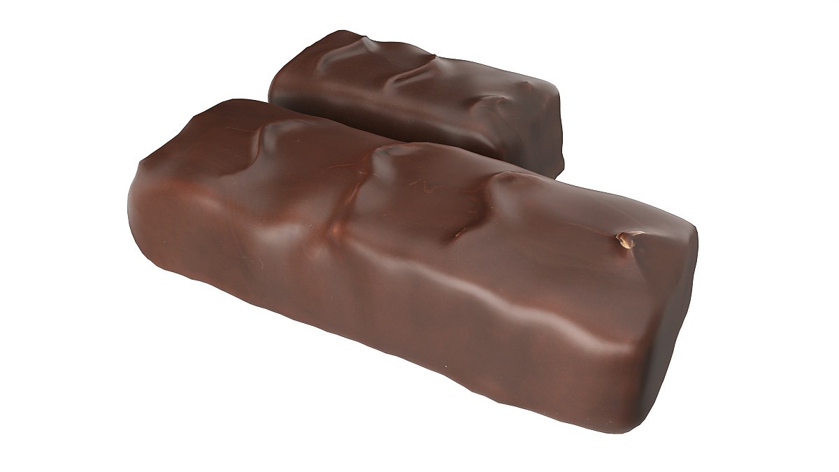 Chocolate bar with cut 01