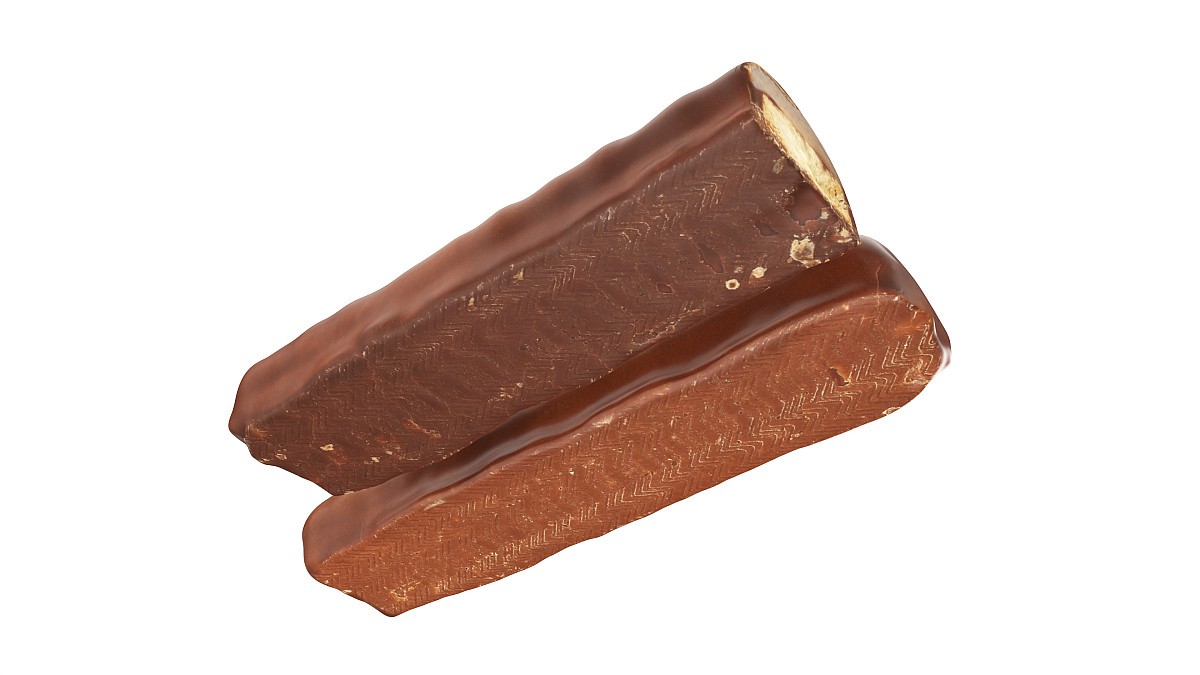 Chocolate bar with cut 03