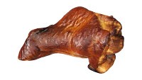 Small cold-smoked chicken leg drumstick