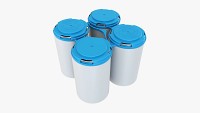 Slim Can 150ml Clip Pak Carrier Handle Quadpak