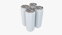 Standard Can 500ml Clip Pak Carrier Handle Quadpak