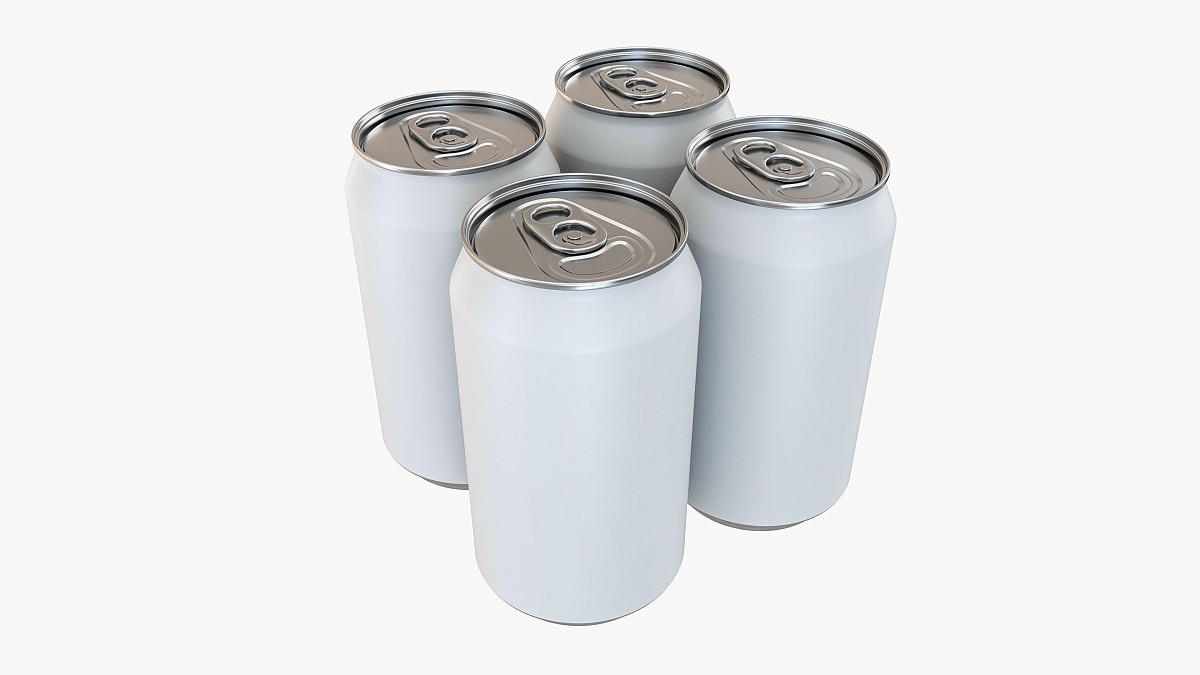 Standard Can 355ml 12oz Clip Pak Carrier Handle Quadpak