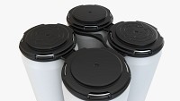 Standard Can 355ml 12oz Clip Pak Carrier Handle Quadpak