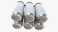 Standard Can 473ml 16oz Clip Pak Carrier Handle 6pak