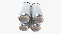 Standard Can 473ml 16oz Clip Pak Carrier Handle Quadpak