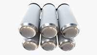 Standard Can 500ml Clip Pak Carrier Handle 6pak