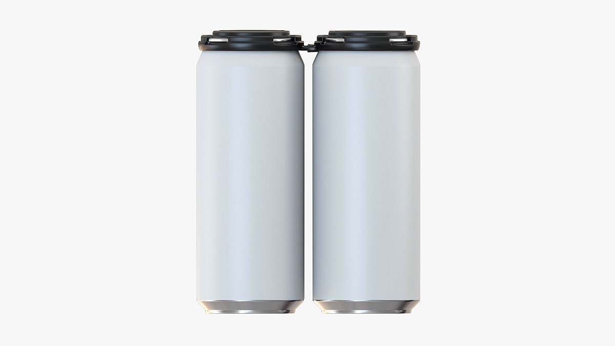 Standard Can 500ml Clip Pak Carrier Handle Quadpak