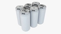 Standard Can 473ml 16oz Clip Pak Carrier Handle 6pak