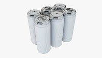 Standard Can 500ml Clip Pak Carrier Handle 6pak