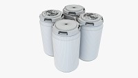 Standard Can 355ml 12oz Clip Pak Carrier Handle Quadpak