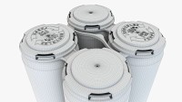 Standard Can 355ml 12oz Clip Pak Carrier Handle Quadpak