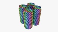 Standard Can 473ml 16oz Clip Pak Carrier Handle Quadpak