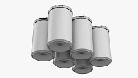 Slim Can 150ml Clip Pak Carrier Handle 6pak